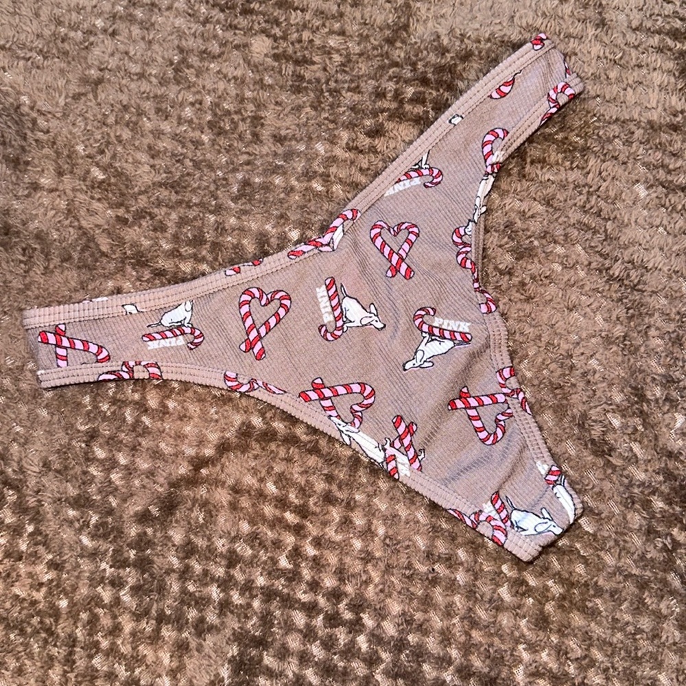 NWT VS LARGE THONG WINTER CHRISTMAS